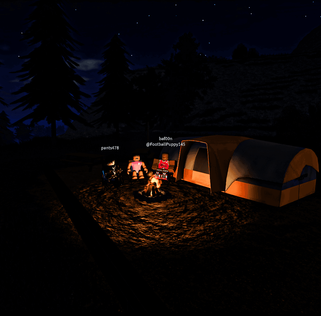 Camp out and chill with the community